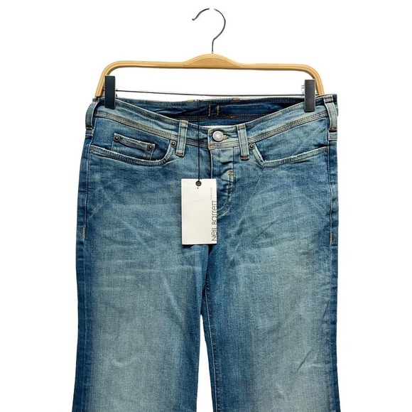 Neil Barrett Flare Blue Jeans Low Rise‎ Size 28 - Picture 2 of 11